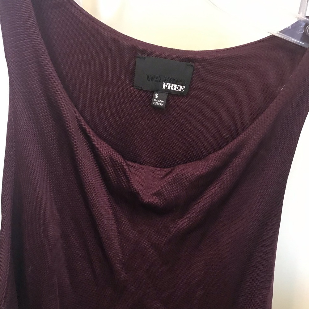 ARITZIA WILFRED FREE Tank Top slinky Tunic Long Sleeveless Crew Neck Minimalist - Picture 3 of 6
